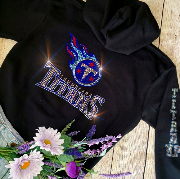 Fruit of the Loom Tops - New Tennessee Titans Unisex Zip Up Jacket
